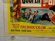 1953 Return to Paradise Half Sheet Movie Poster 22x28 Gary Cooper, Barry Jones   - TvMovieCards.com
