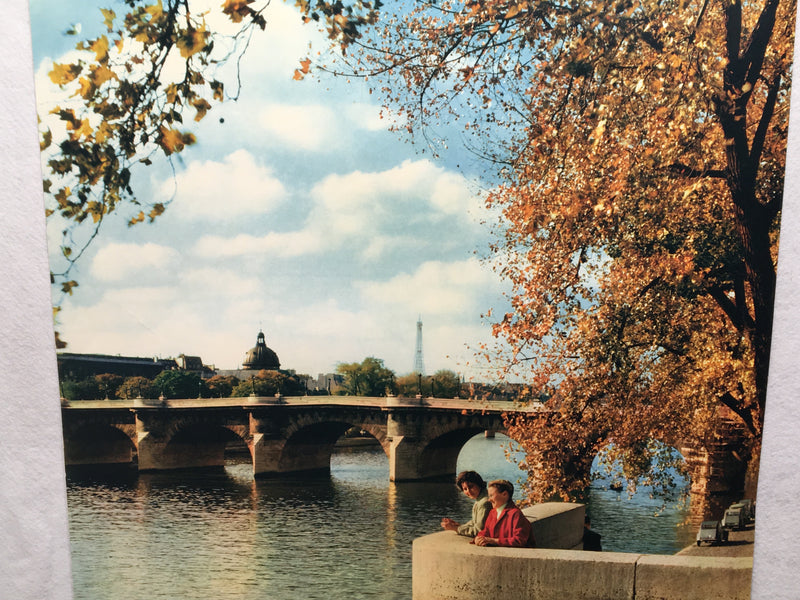 Original 1960s Les Quais De La Seine - Paris - French Travel Poster   - TvMovieCards.com