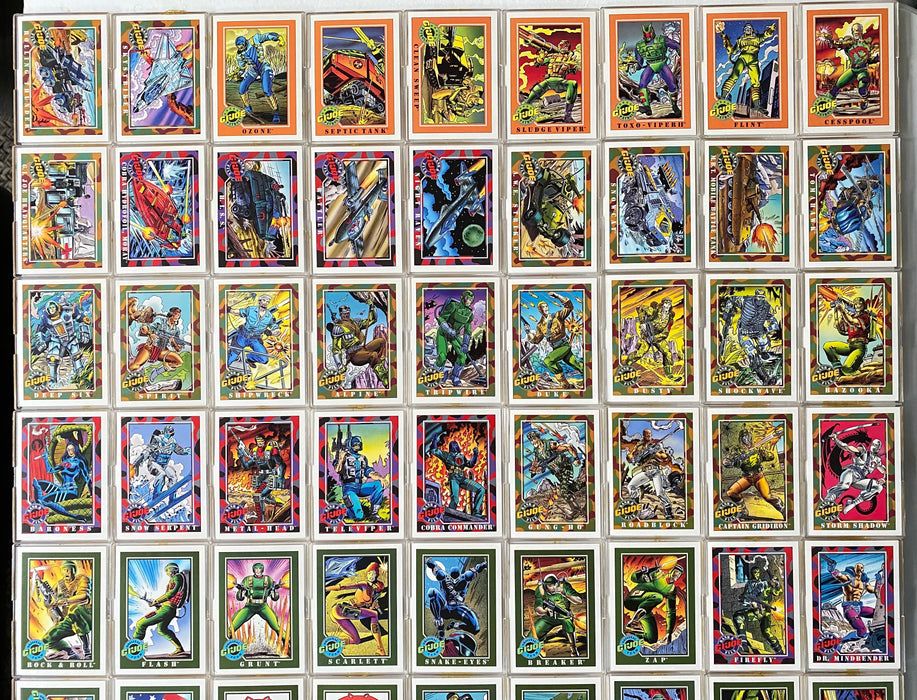 1991 G.I. Joe Series 1 GI Trading Base Card Set of 200 Cards Impel   - TvMovieCards.com