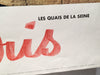 Original 1960s Les Quais De La Seine - Paris - French Travel Poster   - TvMovieCards.com