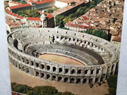 Original 1959 Provence: Nimes-Gard-Les Arenes Romaines French Travel Poster   - TvMovieCards.com