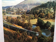 Original 1960 Discover France By Train - French Travel Poster - Lourdes   - TvMovieCards.com