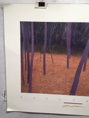 Artbeats 1987 - Fall Trees - Print 23.5" x 31.5"   - TvMovieCards.com