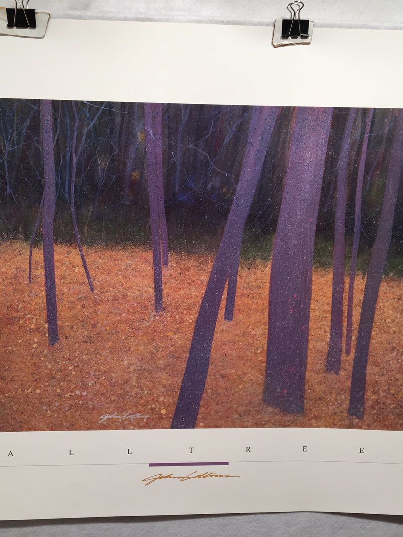 Artbeats 1987 - Fall Trees - Print 23.5" x 31.5"   - TvMovieCards.com
