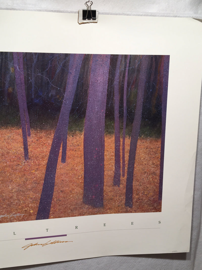 Artbeats 1987 - Fall Trees - Print 23.5" x 31.5"   - TvMovieCards.com