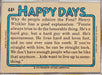 Happy Days Series 2 (Red) 1976 Vintage Trading Base Card Set 44/44 O-Pee-Chee   - TvMovieCards.com