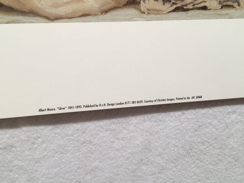 Albert Moore - "Silver" Poster Print - 31.5" x 23.5"   - TvMovieCards.com