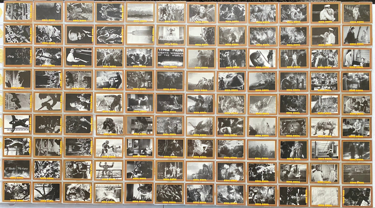 1993 King Kong (1933 Movie) 60th Anniversary Base Card Set 110 Cards Eclipse - TvMovieCards.com