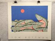 Tom Bottman - Fish Artbeats 1986 Poster Print - 24" x 20"   - TvMovieCards.com