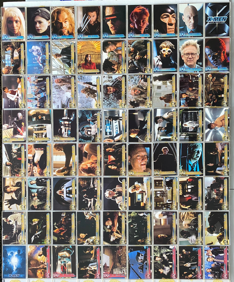 2000 X-Men The Movie Trading Card Base Set of 72 Cards Topps Halle Berry   - TvMovieCards.com