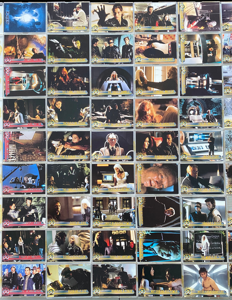 2000 X-Men The Movie Trading Card Base Set of 72 Cards Topps Halle Berry   - TvMovieCards.com