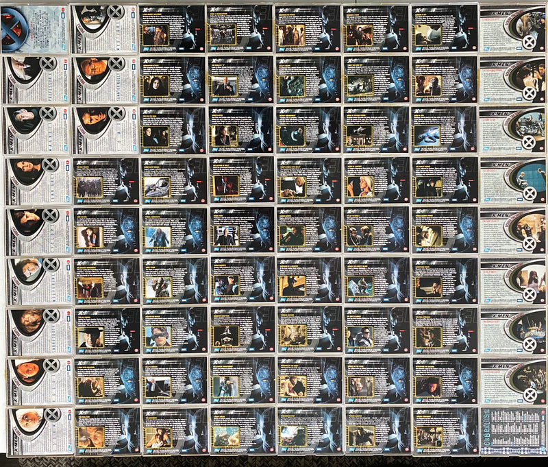 2000 X-Men The Movie Trading Card Base Set of 72 Cards Topps Halle Ber —  TvMovieCards.com