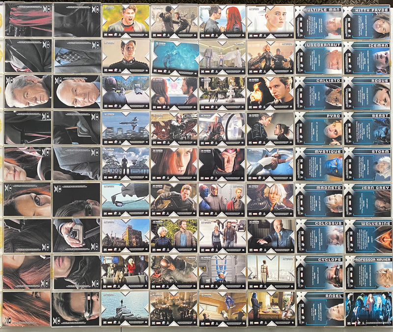 2006 X-Men III The Last Stand Movie Trading Card Base Set of 72 Cards   - TvMovieCards.com