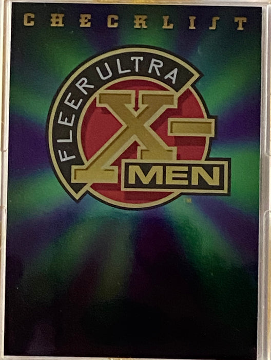 1995 Fleer Ultra X-Men All Chromium Gold Signature Parallel 100 Card Set   - TvMovieCards.com