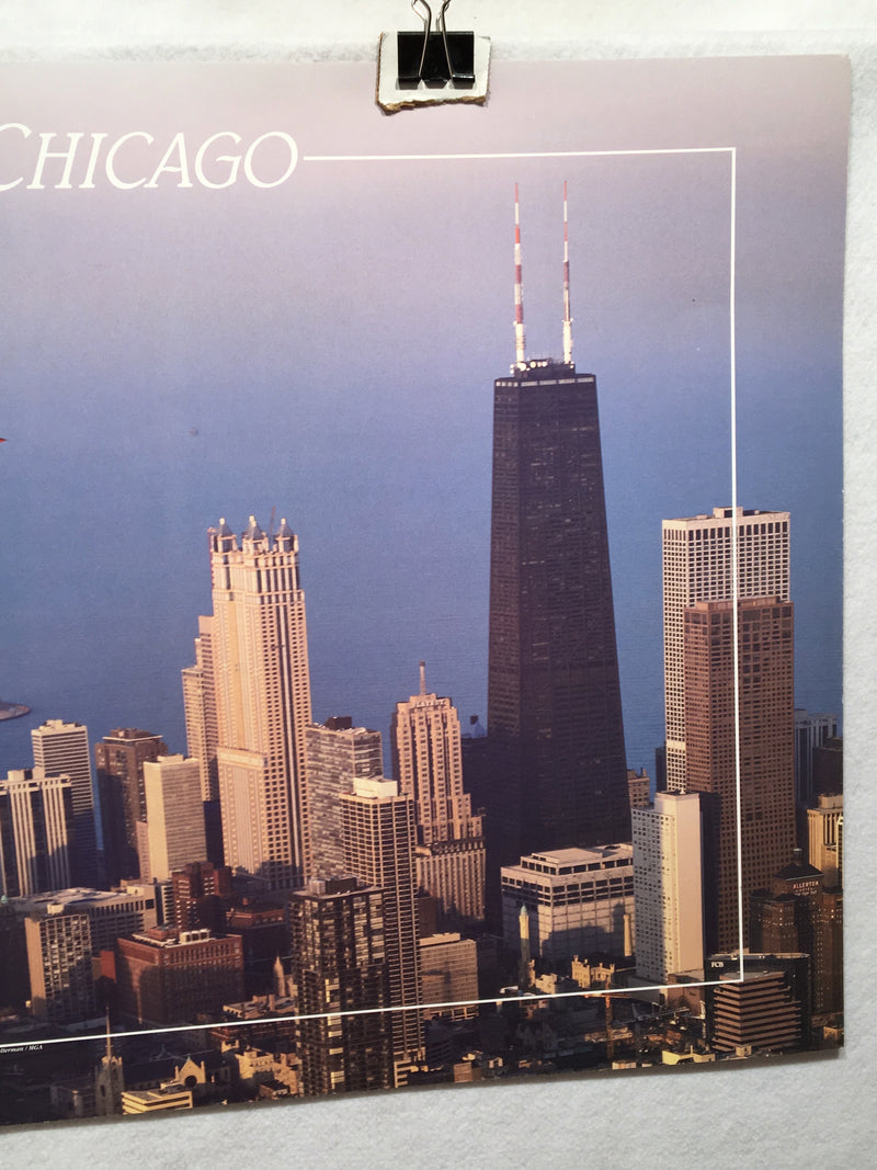 1991 Chicago Thunderbirds F-16 Poster - 24" x 18" Bill Gutmann   - TvMovieCards.com