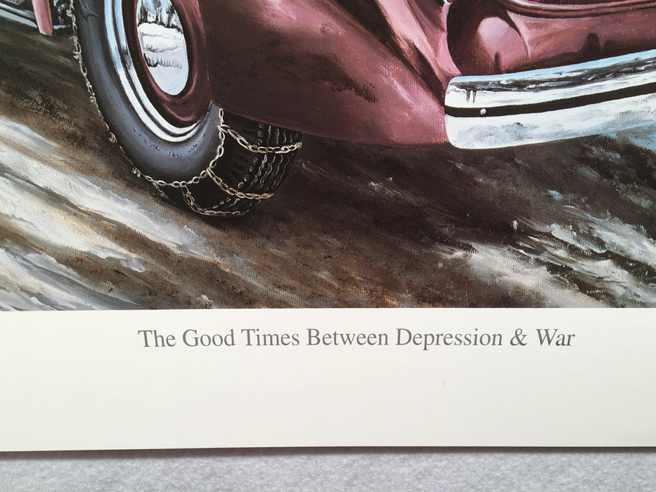 Tilbert "Good Times Between Depression & War" Print 25" x 22"   - TvMovieCards.com
