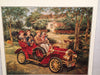 Lee Dubin "Sunday Drive" 1907 Buick Automotive Print 26" x 24"   - TvMovieCards.com