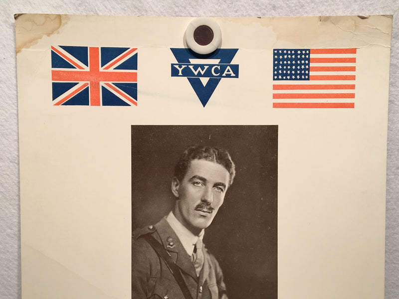 August 14 1918 YMCA United War Work Campaign Coningsby Dawson WWI Poster 13 X 22   - TvMovieCards.com