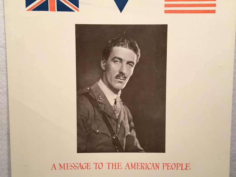 August 14 1918 YMCA United War Work Campaign Coningsby Dawson WWI Poster 13 X 22   - TvMovieCards.com