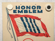 Honor Emblem 4th Liberty Loan Advertisement WWI Poster 11 X 14   - TvMovieCards.com