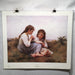 Adolphe William Bouguereau "Two Girls" Lithograph Art Print 27" x 32"   - TvMovieCards.com