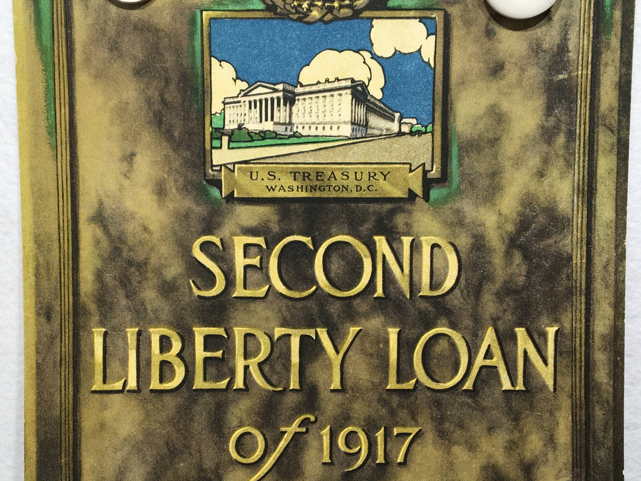"Buy a Bond" 2nd Second Liberty Loan Advertisement WWI Poster 11 X 14   - TvMovieCards.com