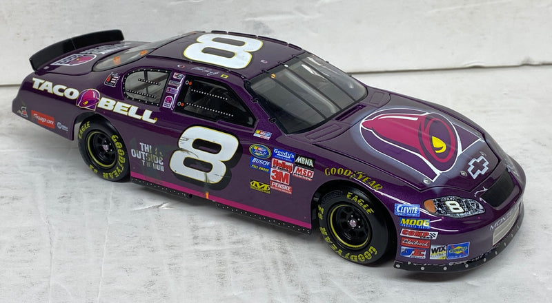 Action 1/24 Diecast Car #8 Martin Truex Jr. Taco Bell Raced Win Version #107134   - TvMovieCards.com