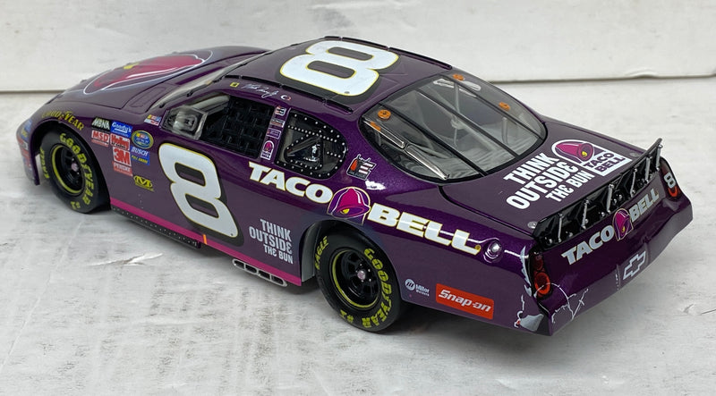 Action 1/24 Diecast Car #8 Martin Truex Jr. Taco Bell Raced Win Version #107134   - TvMovieCards.com