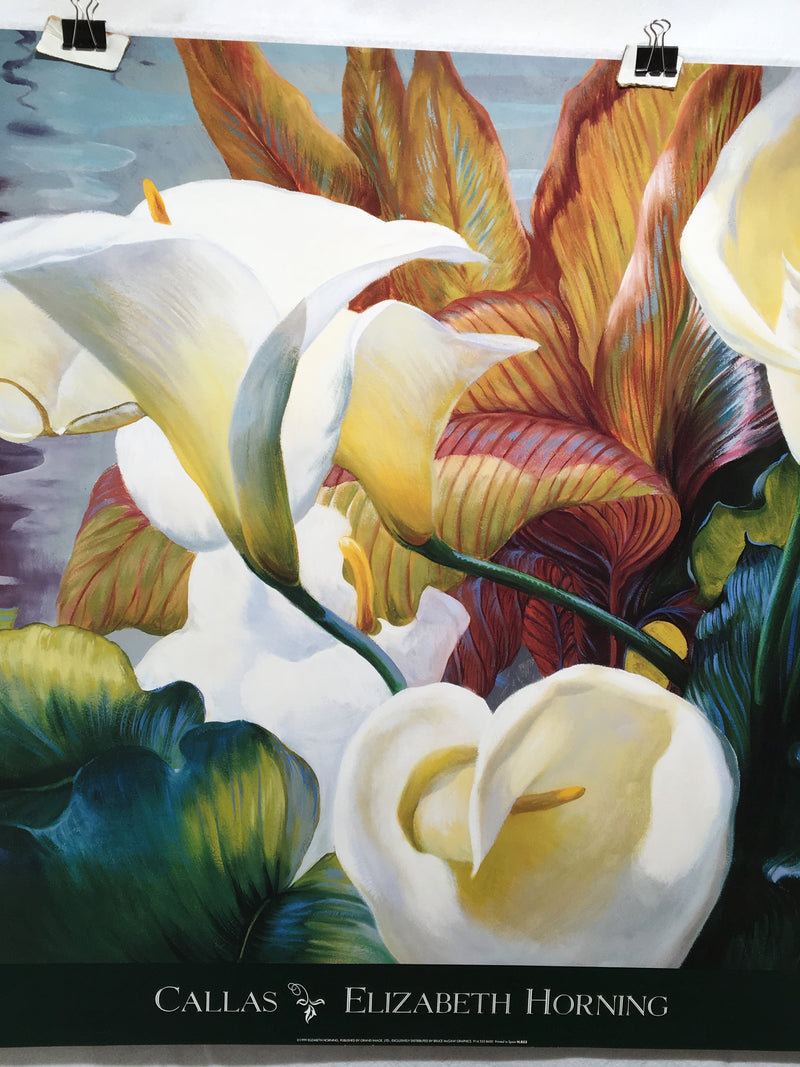 Elizabeth Horning "Callas" Lithograph Art Print 33" x 40"   - TvMovieCards.com