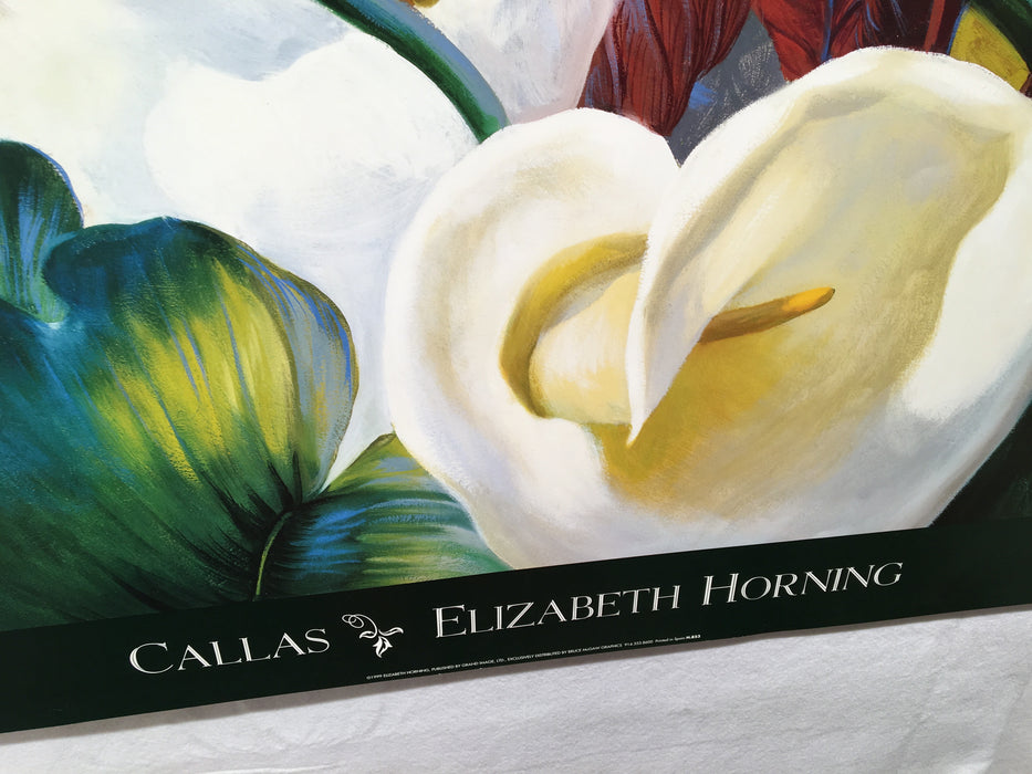 Elizabeth Horning "Callas" Lithograph Art Print 33" x 40"   - TvMovieCards.com
