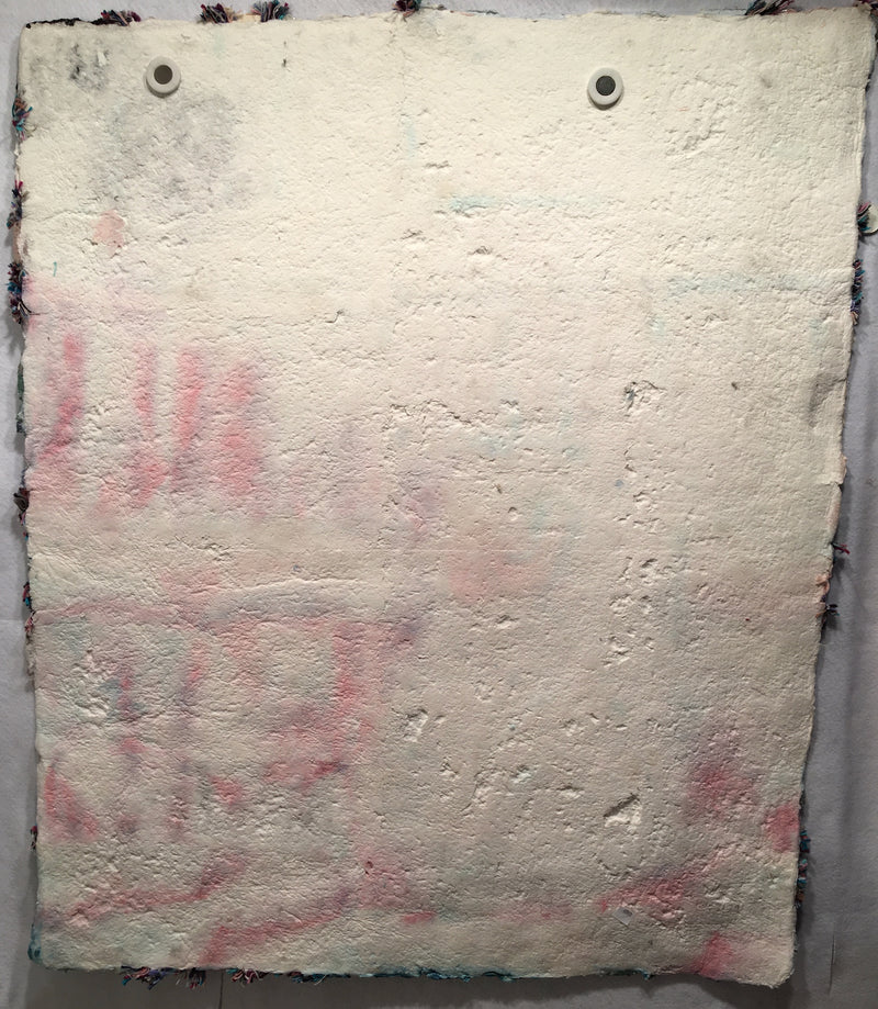 Mary Ethel Marks (1890-1955) Abstract Art Paper Pulp and Fiber Basket Painting   - TvMovieCards.com