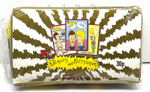 1994 Beavis and Butt-head First Edition Trading Card Box 36 Packs Topps U.K.   - TvMovieCards.com