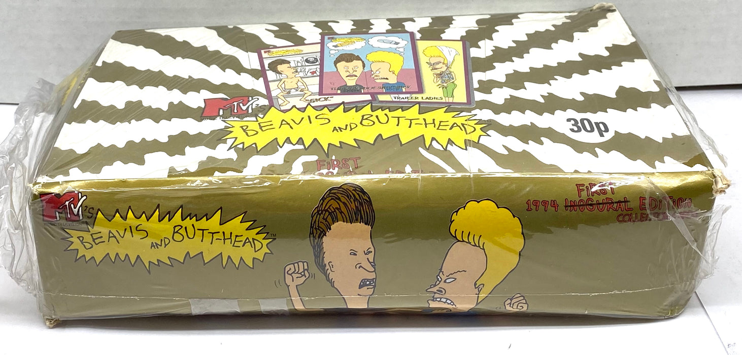 1994 Beavis and Butt-head First Edition Trading Card Box 36 Packs Topps U.K.   - TvMovieCards.com