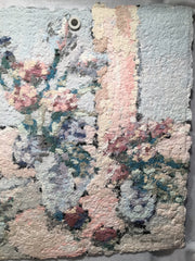 Mary Ethel Marks (1890-1955) Abstract Art Paper Pulp and Fiber Flower Painting   - TvMovieCards.com
