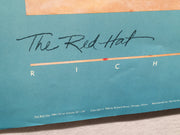 Richard Borso "The Red Hat" Lithograph Art Print 26" x 32"   - TvMovieCards.com