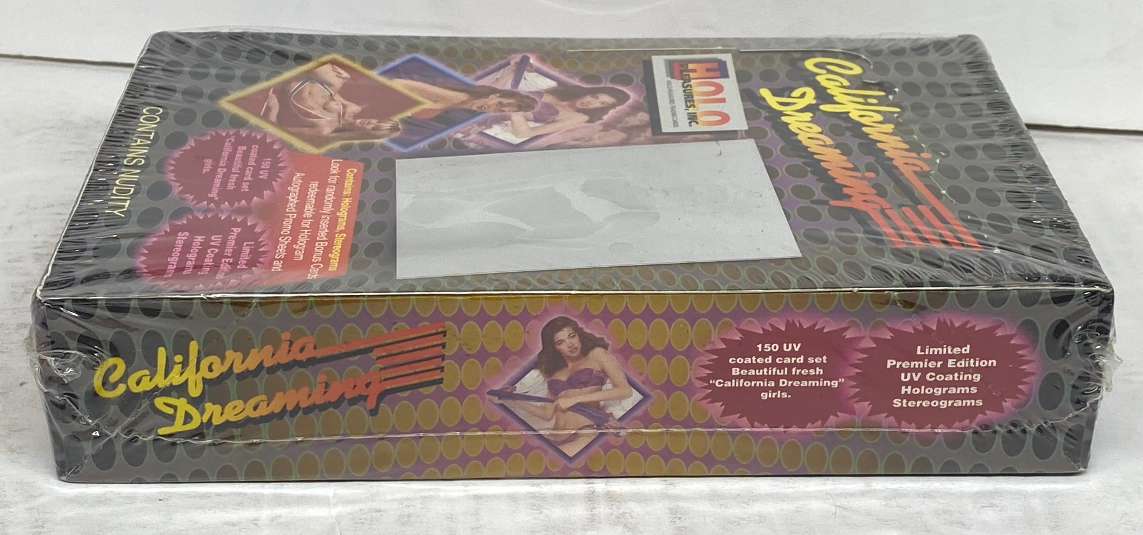 1991 California Dreaming Series 1 Trading Card Box Holo-Pleasures