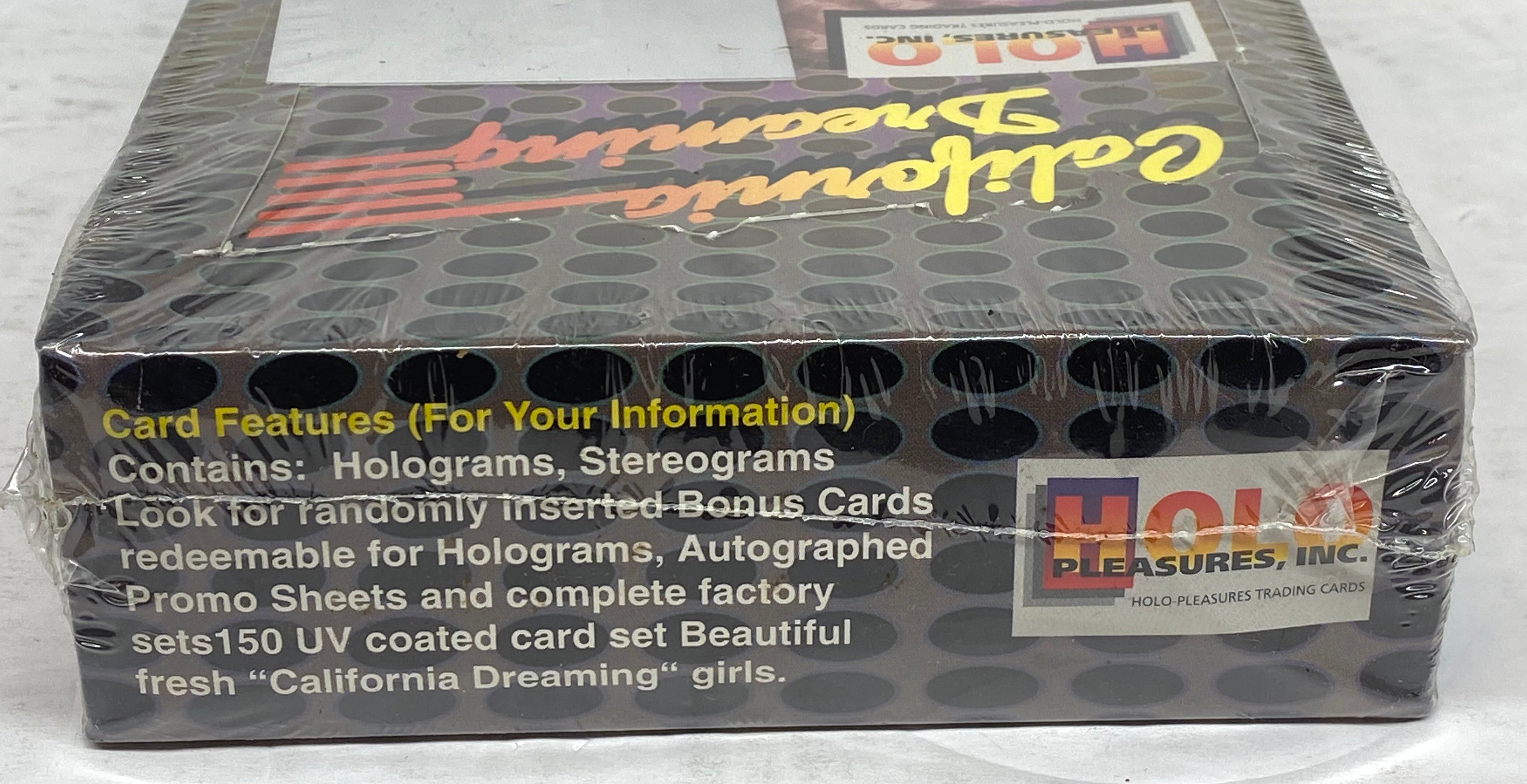1991 California Dreaming Series 1 Trading Card Box Holo-Pleasures
