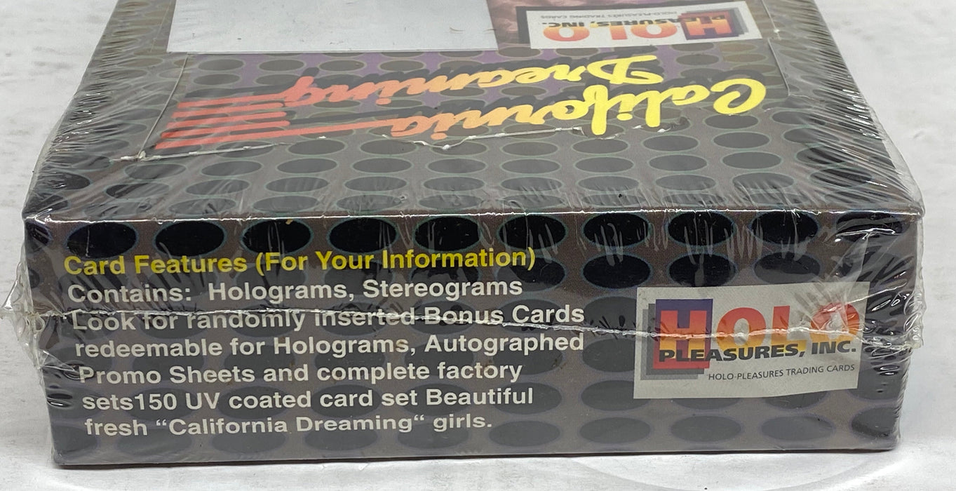 1991 California Dreaming Series 1 Trading Card Box Holo-Pleasures   - TvMovieCards.com