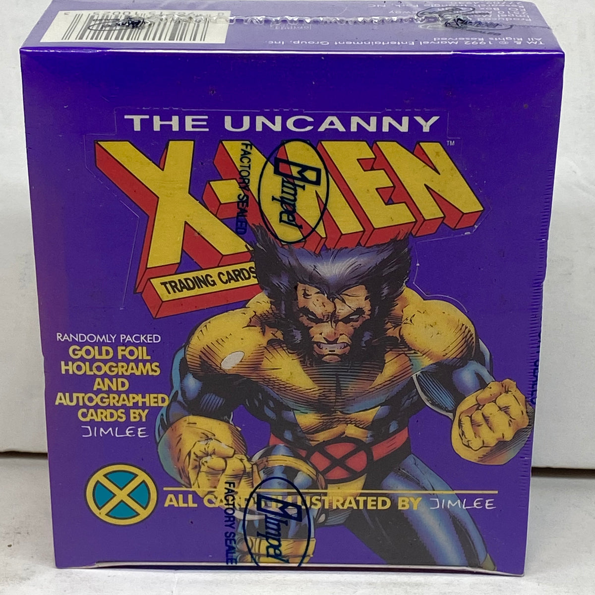 1992 The Uncanny X-Men Purple Factory Sealed Trading Card