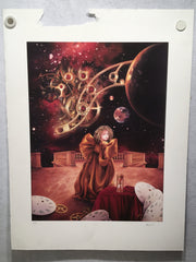 Jean-Paul Avisse The Path of Time Signed Lithograph Print 23 x 31   - TvMovieCards.com
