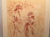 Karin Schaefers "Little Geishas" Signed Numbered Lithograph Art Print 21 x 29   - TvMovieCards.com