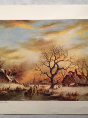 Dennis Lewan Signed Lithograph Art Print Limited Edition 23 x 28   - TvMovieCards.com