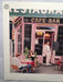 Keith Mallett "Sidewalk Cafe"  Signed Lithograph Art Print 26 x 35   - TvMovieCards.com