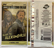 2018 The Walking Dead Road to Alexandria Retail Trading Card 10 Sealed Packs Lot   - TvMovieCards.com