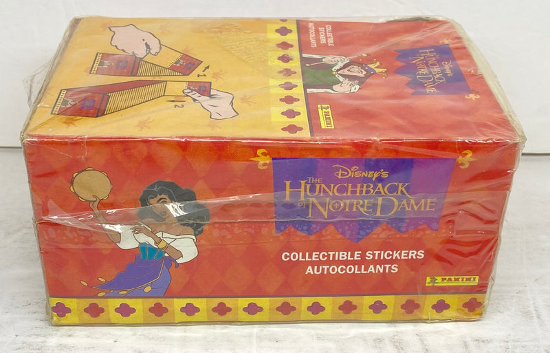 Disney's The Hunchback of Notre Dame Album Sticker Box 100 Packs Sealed Panini   - TvMovieCards.com