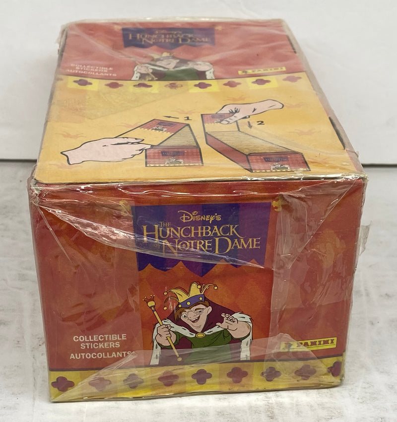 Disney's The Hunchback of Notre Dame Album Sticker Box 100 Packs Sealed Panini   - TvMovieCards.com