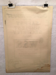 WW1 "Save and Invest" WSS War Savings Stamps Home Front Poster (17" X 24") 1918   - TvMovieCards.com