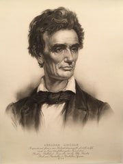 Young Abraham Lincoln Etching By Otto Wiecker 1911 Lithograph Print 14 x 18   - TvMovieCards.com
