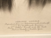 Young Abraham Lincoln Etching By Otto Wiecker 1911 Lithograph Print 14 x 18   - TvMovieCards.com
