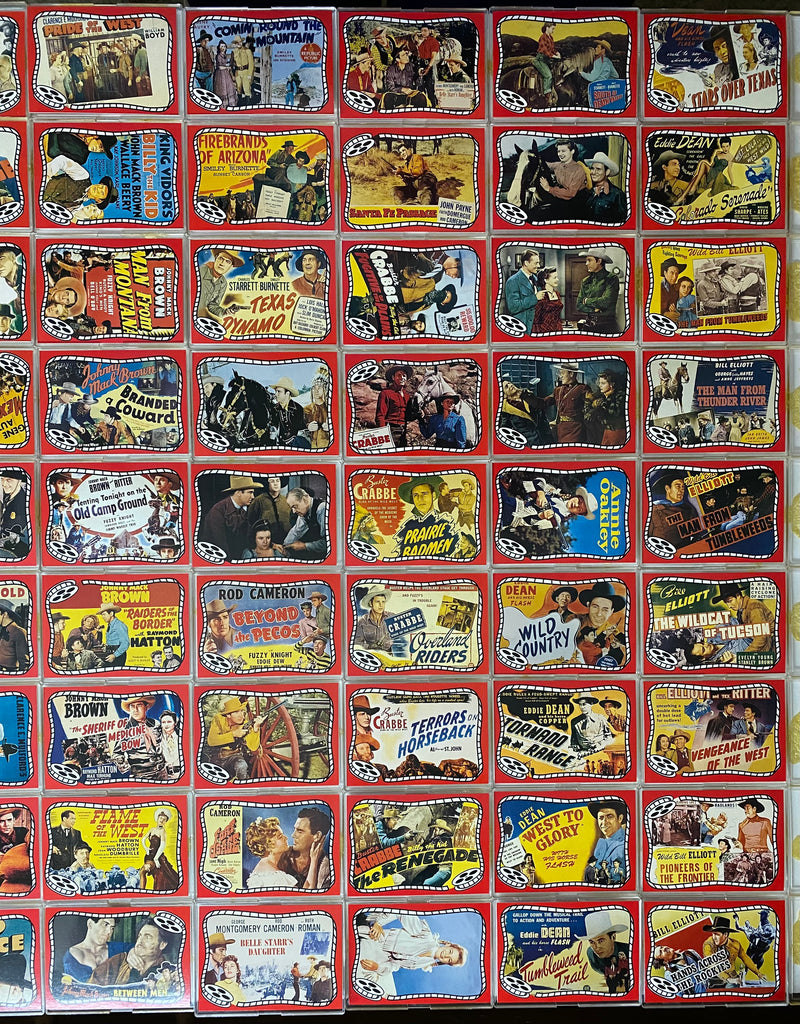 1993 Riders of the Silver Screen Poster Art & Bios Trading Card Set of 300 Cards Cowboys - TvMovieCards.com